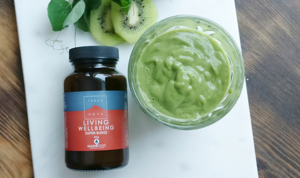 Frullato energizzante con living wellbeing